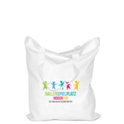 Cotton bag with 2 short handles (approx. 2.5 x 40 cm)